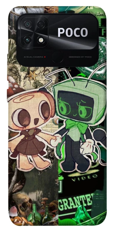 Чохол на Xiaomi Poco C40 Dandy World Shelly Art фото 1 з 1