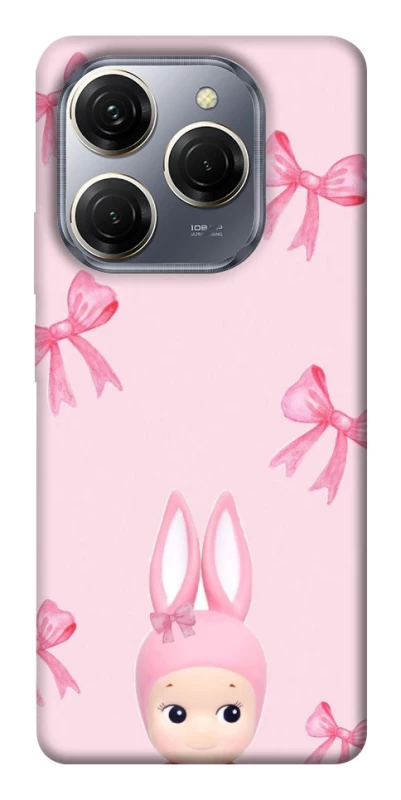 Чохол на TECNO Spark 20 Pro Ribbon Bunny фото 1 з 1