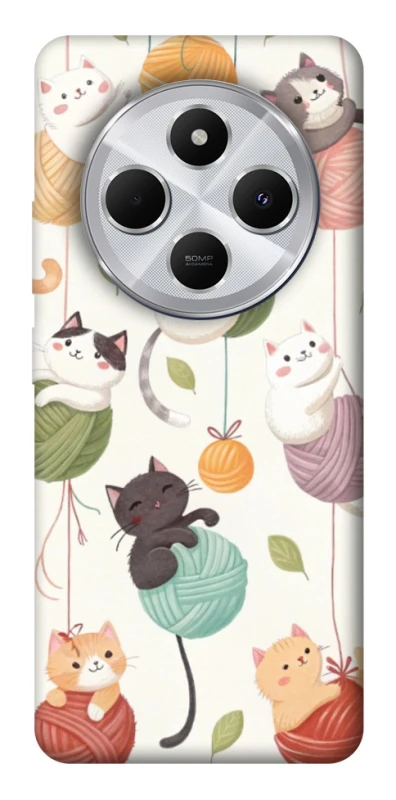 Чохол на Xiaomi Redmi 14C / Poco C75 Funny Kittens фото 1 з 1