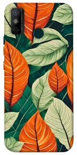 Чохол на TECNO Spark 6 Go Leaves фото 1 з 1