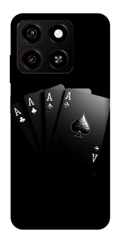 Чохол на ZTE Blade A35 4G Black Cards фото 1 з 1
