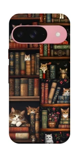 Чохол на Google Pixel 9 Cats & Books фото 1 з 1