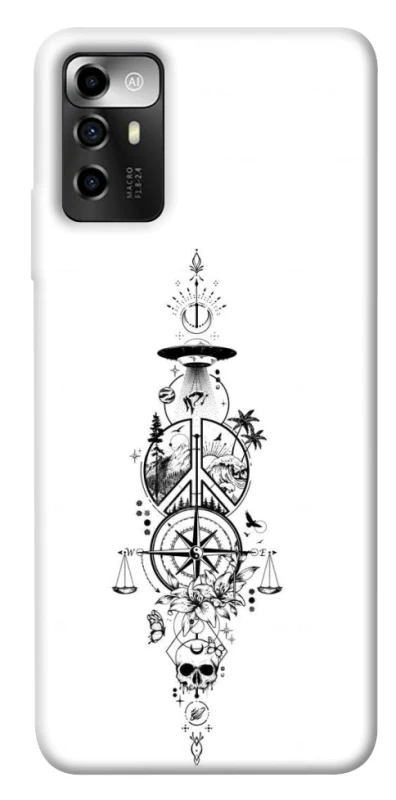 Чохол на ZTE Blade V40 Vita Tattoo ver.7 фото 1 з 1