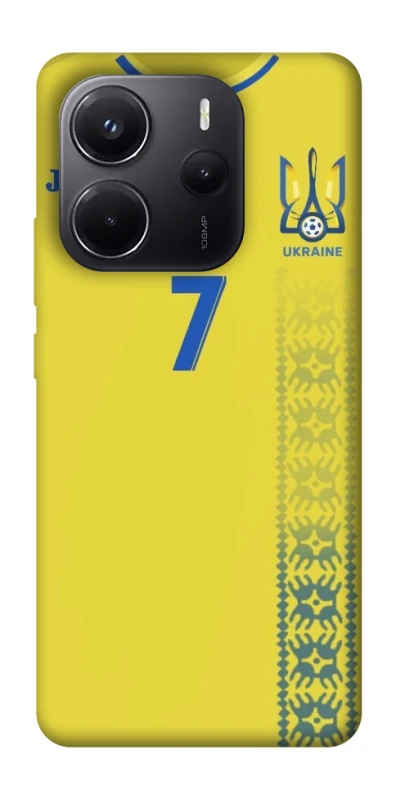 Чохол на Xiaomi Redmi Note 14 4G (Europe version) UA-Football ver.3 фото 1 з 1