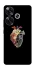 Чохол на Xiaomi Poco F6 Heart with flowers фото 1 з 1
