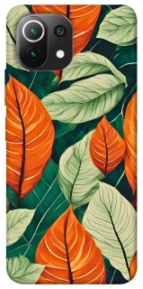 Чохол на Xiaomi Mi 11 Lite Leaves фото 1 з 1