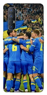 Чехол на Oppo Reno 3 Pro Сборная Украины v3 фото 1 из 1