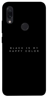 Чохол на Xiaomi Redmi Note 7 / Note 7 Pro / Note 7s Black color фото 1 з 1