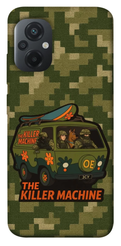 Чохол на Xiaomi Poco M5 Funny machine фото 1 з 1