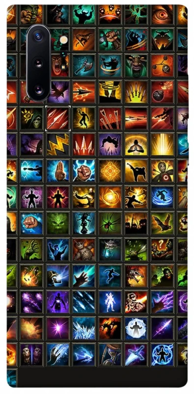 Чохол на Samsung Galaxy Note 10 Plus Abilities menu ver.3 фото 1 з 1