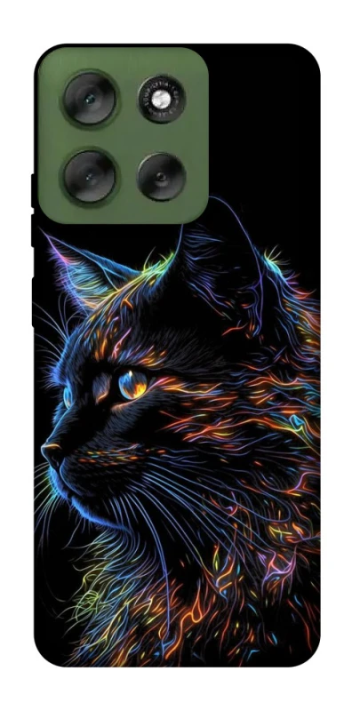 Чехол на Motorola Moto G56 5G Черный кот фото 1 из 1