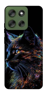 Чохол на Motorola Moto G56 5G Чорний кіт фото 1 з 1