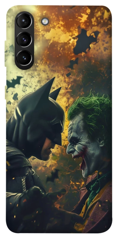 Чехол на Samsung Galaxy S21+ Batman and the Joker фото 1 из 1