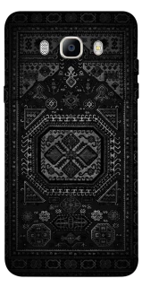 Чехол на Samsung J510F Galaxy J5 (2016) Черный ковер фото 1 из 1