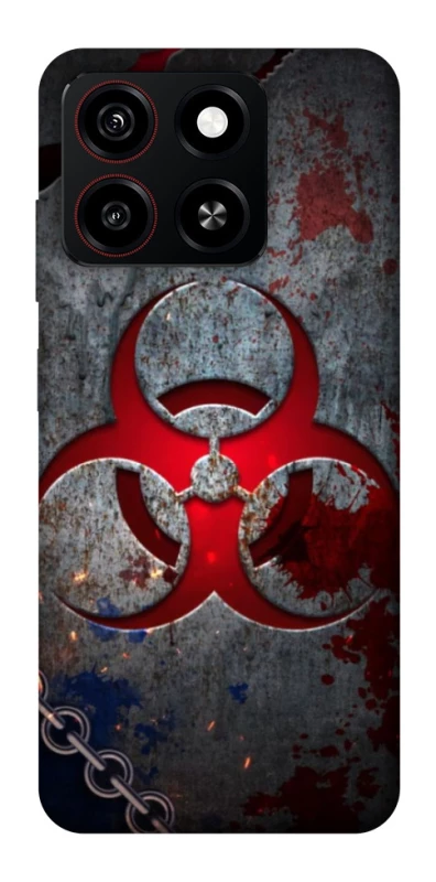 Чехол на ZTE Blade A35 4G Радиация v3 фото 1 из 1