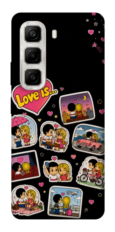 Чохол на Infinix Hot 50 4G Love is ver.3 фото 1 з 1