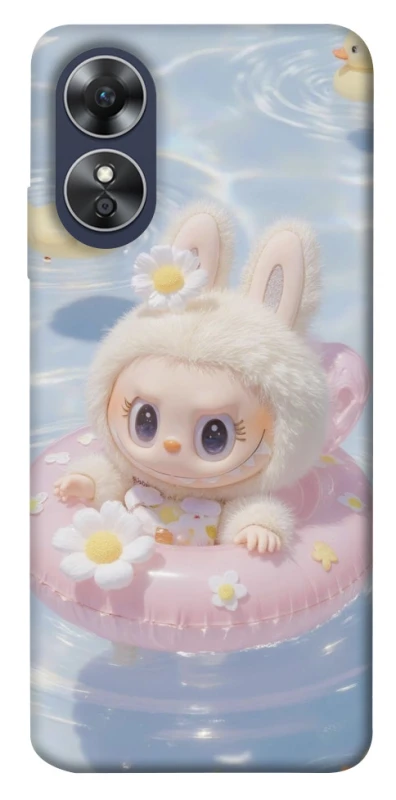 Чехол на Oppo A17 Labubu swimming фото 1 из 1