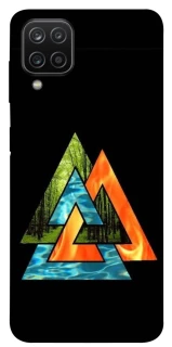 Чехол на Samsung Galaxy A12 Валькнут v4 фото 1 из 1