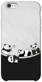 Чохол на Apple iPhone 6/6s (4.7") Four pandas фото 1 з 1