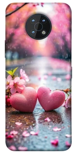 Чехол на Nokia G50 Pink heart фото 1 из 1