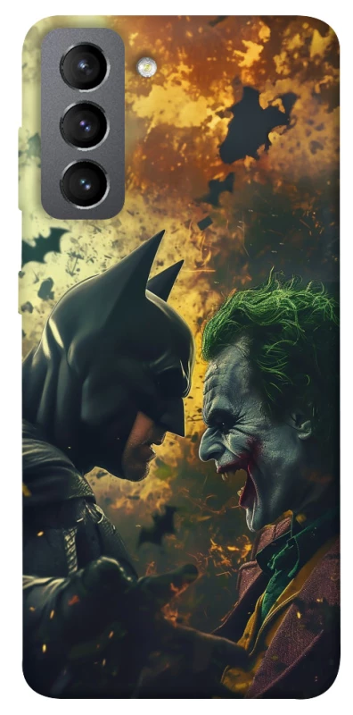 Чохол на Samsung Galaxy S21 FE Batman and the Joker фото 1 з 1