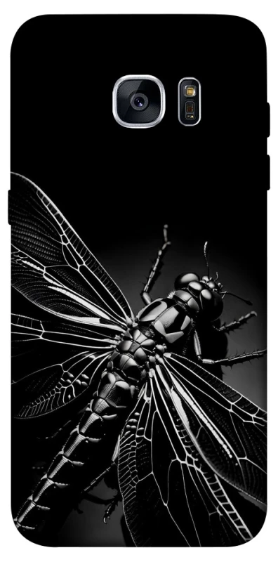 Чохол на Samsung G935F Galaxy S7 Edge Black dragonfly фото 1 з 1