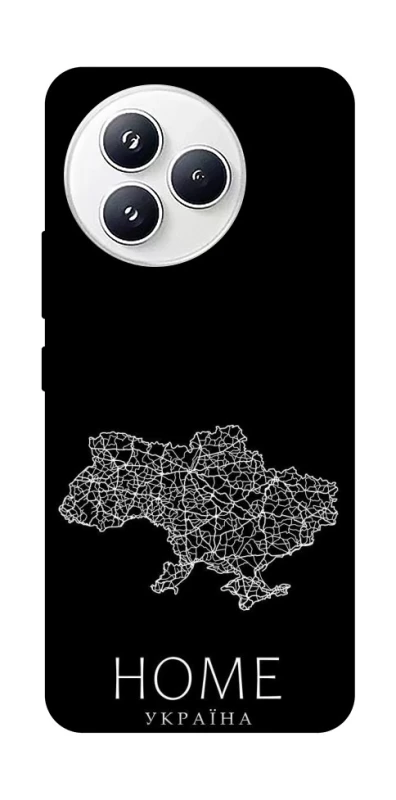 Чохол на Xiaomi Civi 5 Pro Ukraine black map фото 1 з 1