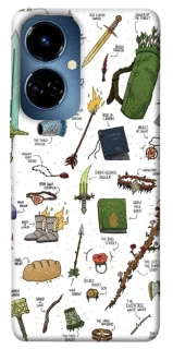 Чехол на TECNO Camon 19 Equipment ver.1 фото 1 из 1