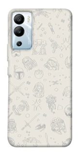 Чохол на Infinix Hot 12i Star Wars background ver.1 фото 1 з 1