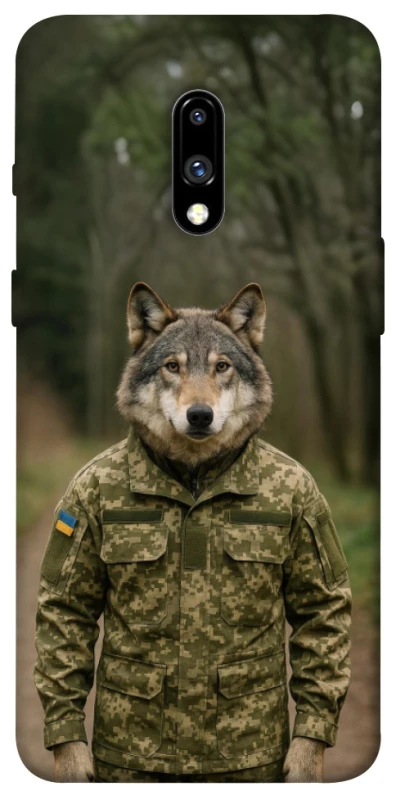 Чехол на OnePlus 7 Волк защитник фото 1 из 1