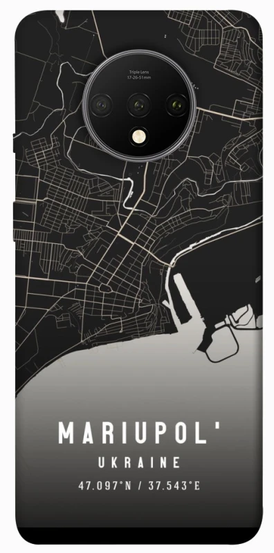 Чехол на OnePlus 7T Mariupol map фото 1 из 1