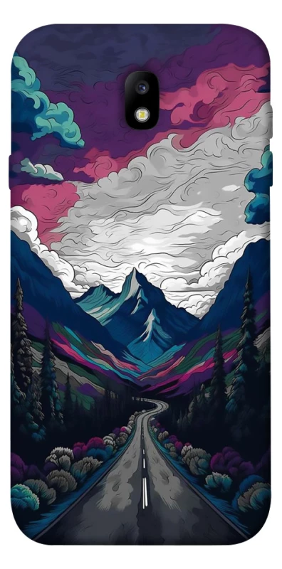 Чохол на Samsung J730 Galaxy J7 (2017) Намальовані гори фото 1 з 1