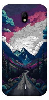 Чохол на Samsung J730 Galaxy J7 (2017) Намальовані гори фото 1 з 1