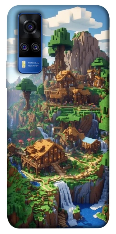 Чохол на Vivo Y51a Minecraft universe фото 1 з 1