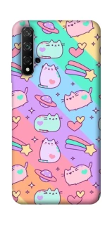 Чехол на Huawei Honor 20 / Nova 5T Cat Cute фото 1 из 1