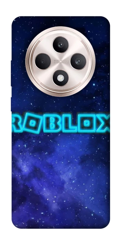 Чохол на Oppo Reno 12 F 4G/5G Roblox Space Logo Blue фото 1 з 1