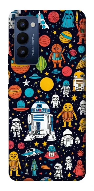 Чехол на TECNO Camon 18 Pro Star Wars background ver.2 фото 1 из 1