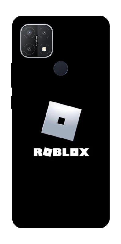 Чохол на Oppo A15s / A15 Roblox logo black фото 1 з 1