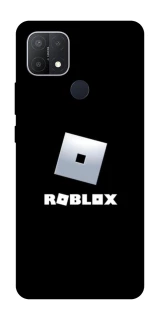 Чехол на Oppo A15s / A15 Roblox logo black фото 1 из 1