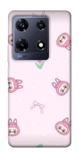 Чохол на Infinix Note 30 Pro Labubu Flower фото 1 з 1