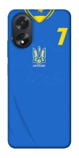 Чохол на Oppo A38 UA-Football ver.4 фото 1 з 1