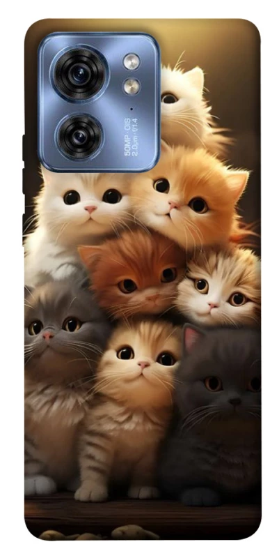 Чохол на Motorola Edge 40 Чохол Kittie Love v2 фото 1 з 1