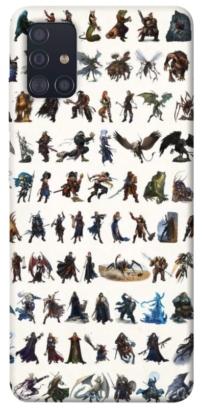 Чохол на Samsung Galaxy A51 Character Selection фото 1 з 1