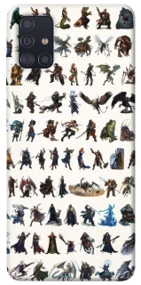 Чохол на Samsung Galaxy A51 Character Selection фото 1 з 1