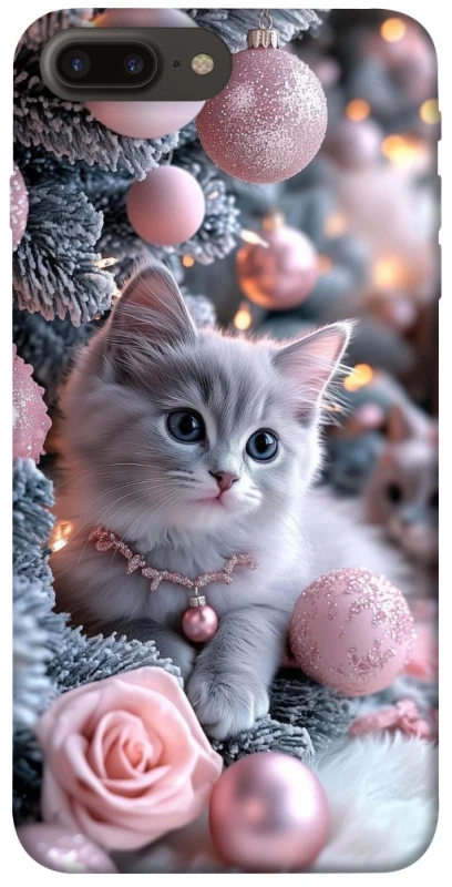 Чохол на Apple iPhone 7 plus / 8 plus Christmas Kitty фото 1 з 1