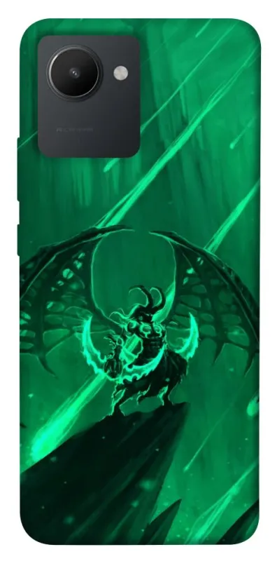 Чехол на Realme C30 Warcraft Illidan фото 1 из 1