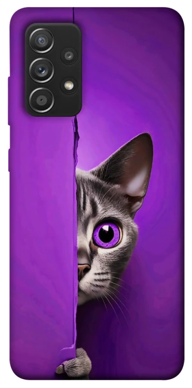 Чохол на Samsung Galaxy A52 4G / A52 5G Кіт-підглядач фото 1 з 1