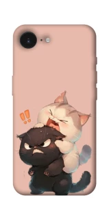 Чехол на Apple iPhone 16e (6.1") Сat and cat фото 1 Чехол на Apple iPhone 16e (6.1") Сat and cat фото 1 из 1