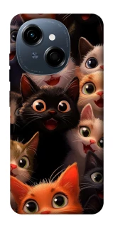 Чохол на TECNO Spark Go 1 happy cats фото 1 з 1