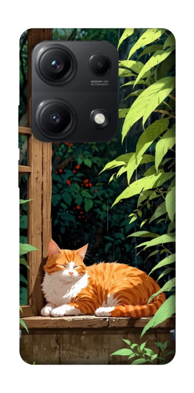 Чохол на Xiaomi Redmi Note 14S red cat фото 1 з 1